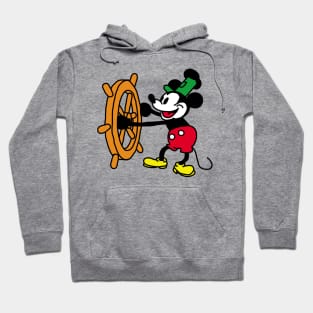 Steamboat Willie 1928 Color Hoodie